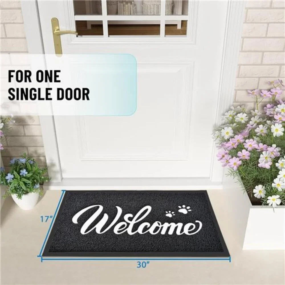 Door Mat Welcome,Outdoor/Indoor Heavy Duty NonSlip Doormat for FrontDoor Entance